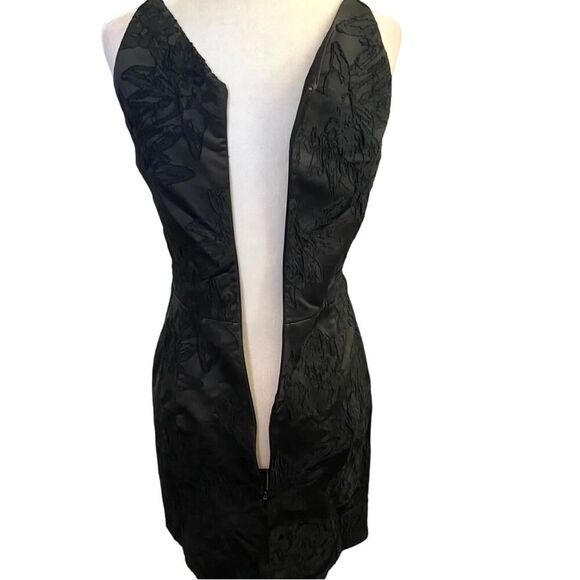 Dress The Population Kennedy Illusion Mesh Embroidered Dress Black Size Small - Picture 6 of 13